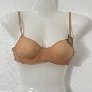 Madewell Skin Underwire Bra 32B Light Stone New Intimates